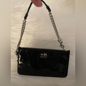 COACH Patent Leather Wristlet